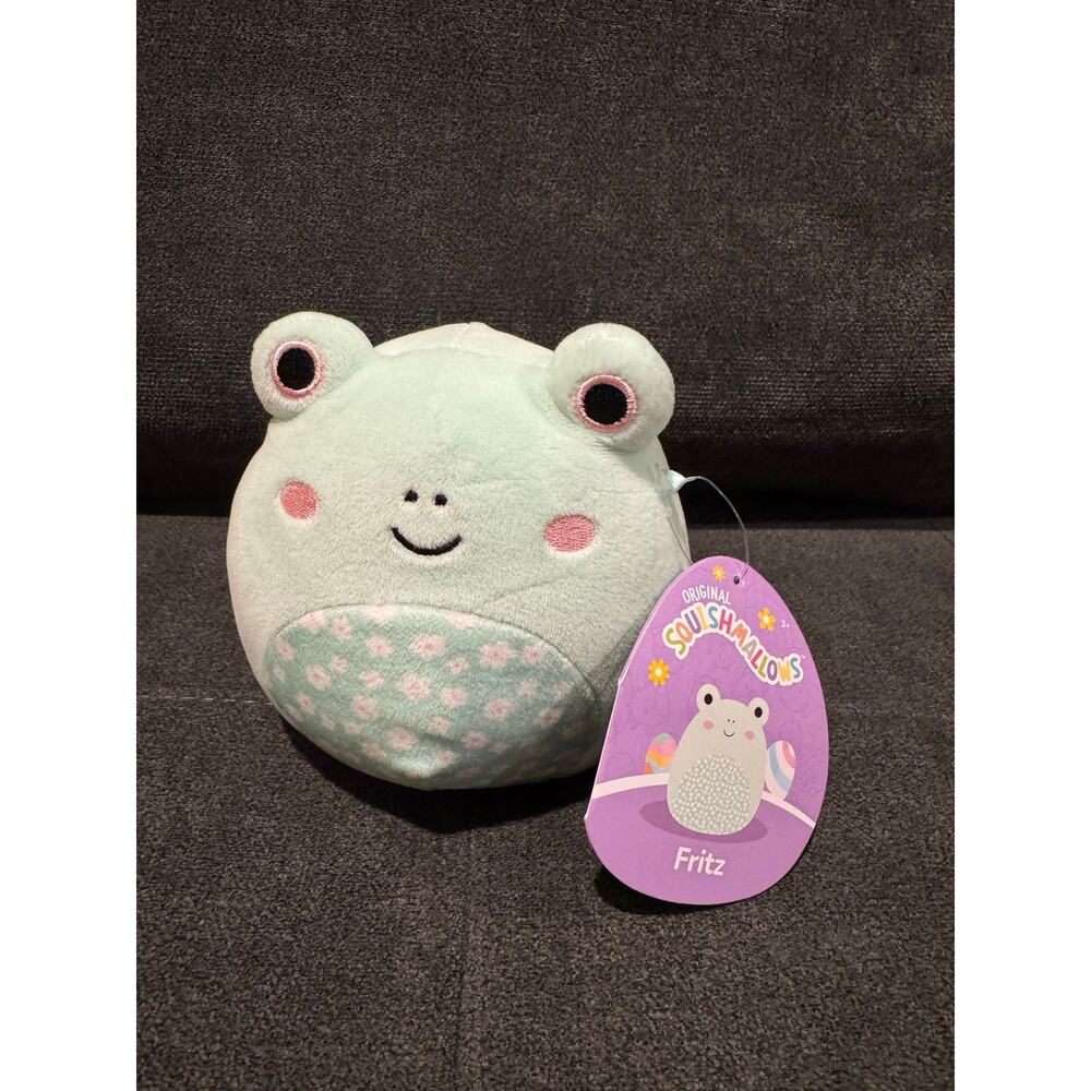 Squishmellow Fritz The Frog 5" Plush NWT